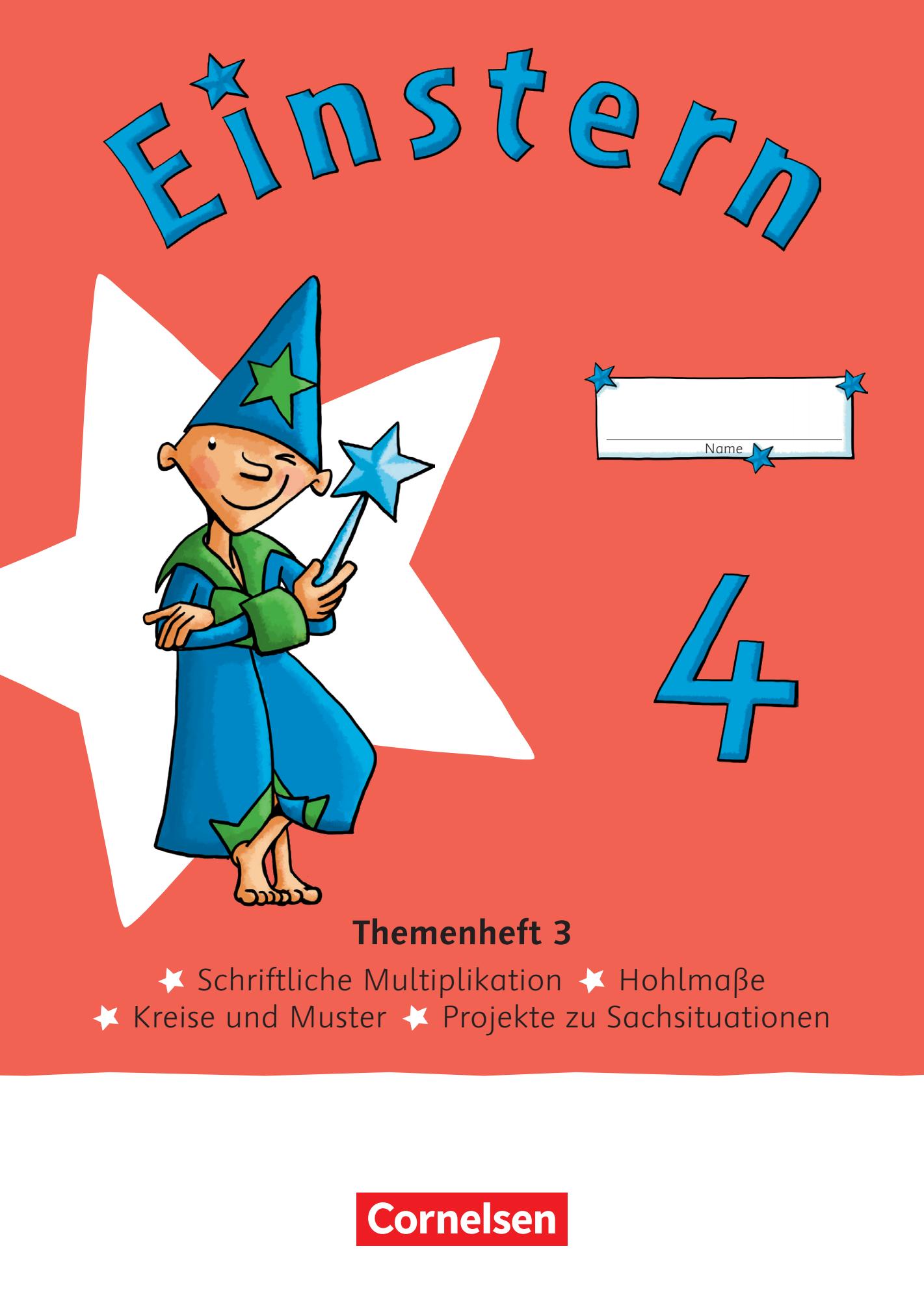 کتاب آموزش آلمانی Einstern 4 Mathematik Themenheft 3