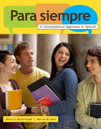 کتاب اسپانیایی پارا سیمپره Para siempre A Conversational Approach to Spanish