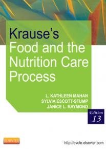 کتاب زبان کراوز فود اند د نوتریشن کر پراسس Krauses Food and the Nutrition Care Process 2012