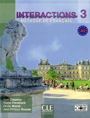 کتاب زبان فرانسوی اینتراکشنز Interactions 3 - Niveau A2 - Livre de l'élève