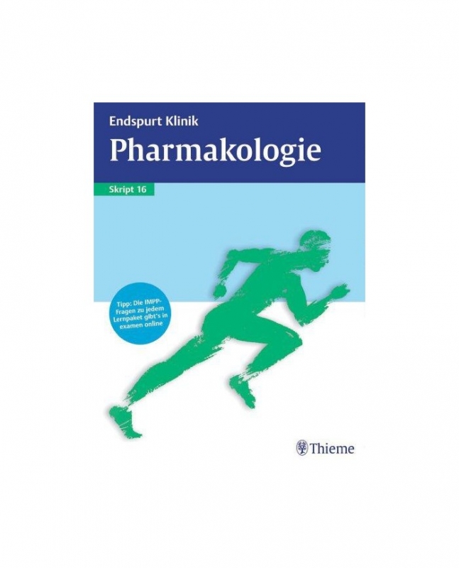 کتاب پزشکی آلمانی اندسپورت کلینیک اسکریپت Endspurt Klinik Skript 16: Pharmakologie
