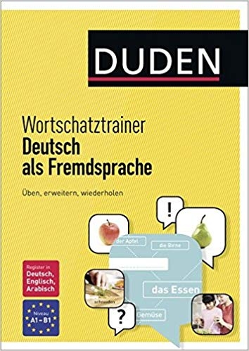 کتاب آلمانی دودن ورتشاتز ترینر Duden Wortschatztrainer Deutsch als Fremdsprache
