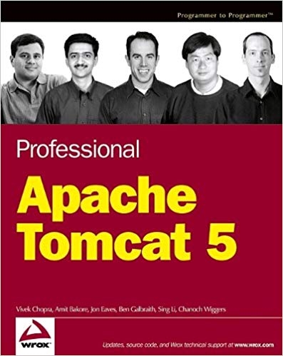 کتاب زبان پروفشنال آپاچی تامکت  Professional Apache Tomcat 5