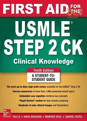 کتاب زبان انگلیسی فرست اید فور د یو اس ام ال ای First Aid for the USMLE Step 2 CK 2019