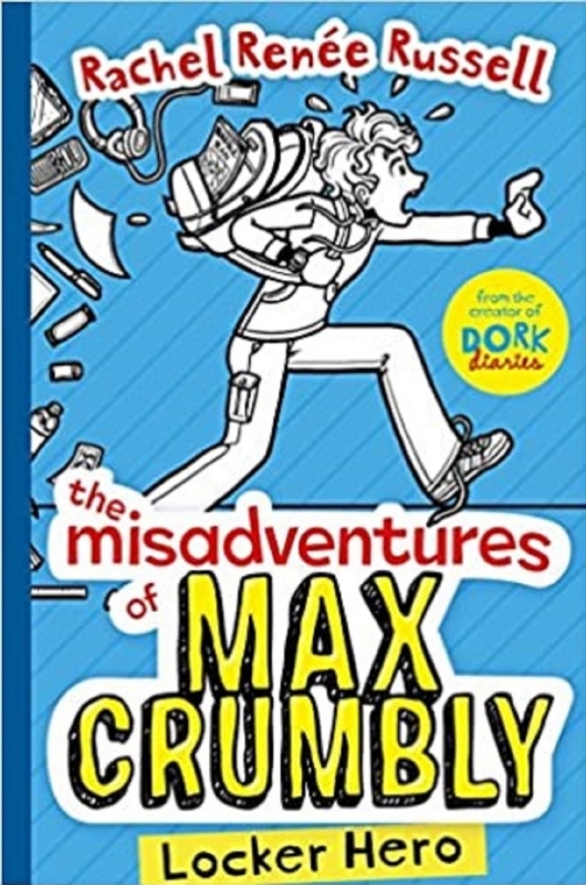 کتاب زبان قهرمان کمد بدبیاری های مکس کرامبلی The Misadventures of Max Crumbly 1 in