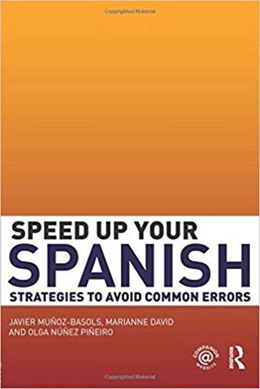 کتاب زبان اسپید اپ یور اسپنیش استراتژیز تو اوید کامن ارورز Speed Up Your Spanish Strategies to Avoid Common Errors