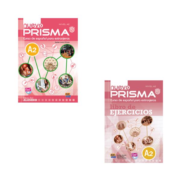 کتاب زبان اسپانیایی نوو پریسما Nuevo Prisma A2
