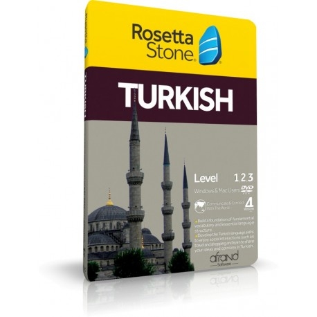 خودآموز زبان ترکی استانبولی رزتا استون افرند ROSETTA STONE TURKISH