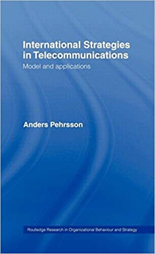 کتاب زبان اینترنشنال استرتجیز این تلکامیونیکیشنز International Strategies in Telecommunications Models and Applications Rout