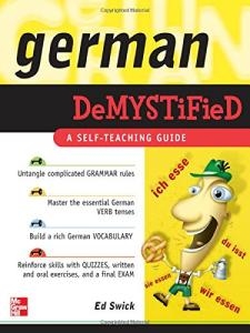 کتاب زبان آلمانی جرمن دمستیفاید German Demystified A Self Teaching Guide