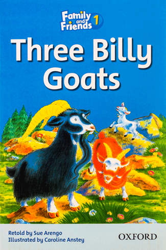 کتاب داستان انگلیسی فمیلی اند فرندز سه بز کوهی Family and Friends Readers 1 Three Billy Goats
