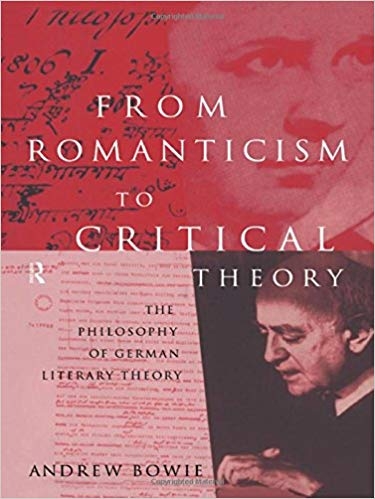 کتاب زبان فرام رومانتیسیسم تو کریتیکال تئوری From Romanticism to Critical Theory The Philosophy of German Literary Theory