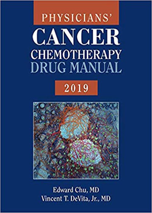 کتاب فیزیشنز کانسر کیموتراپی دراگ منیوال Physicians' Cancer Chemotherapy Drug Manual 2019 19th Edition