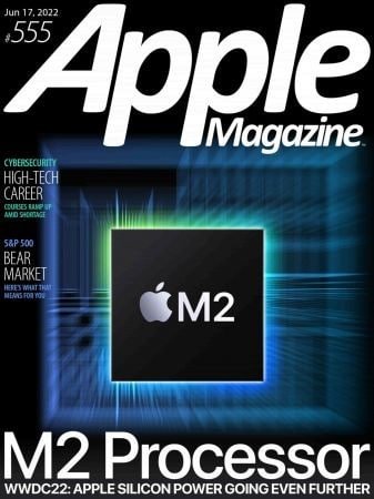 کتاب مجله انگلیسی اپل مگزین  AppleMagazine - Issue 555, 17 June 2022