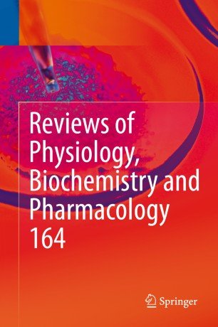کتاب پزشکی ریویوز آف فیزیولوژی بیوکمیستری اند فارماکولوژی Reviews of Physiology, Biochemistry and Pharmacology, Vol. 164