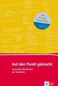 کتاب آلمانی اوف دن پونکت Auf den Punkt gebracht B1 Deutscher Wortschatz zur Textarbeit