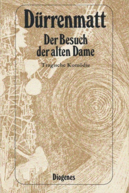 کتاب آلمانی Dürrenmatt Der Besuch der alten Dame