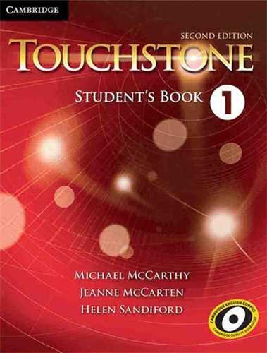 کتاب آموزشی تاچ استون ویرایش دوم سایز کوچک وزیری Touchstone 1
