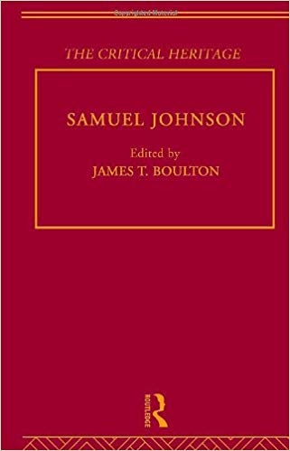 کتاب زبان ساموئل جانسون Samuel Johnson The Critical Heritage The Collected Critical Heritage 18th Century Literature Volu