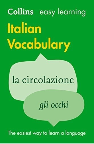 کتاب ایتالیایی ایزی لرنینگ ایتالین وکبیولری Easy Learning Italian Vocabulary