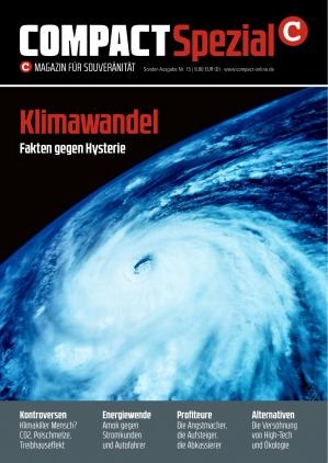 کتاب مجله آلمانی کامپکت COMPACT-Spezial Nr. 15 «Klimawandel» – Fakten gegen Hysterie