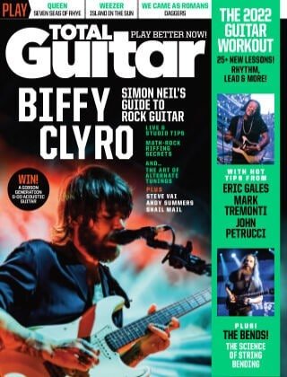 کتاب مجله انگلیسی توتال گیتار  Total Guitar - February 2022