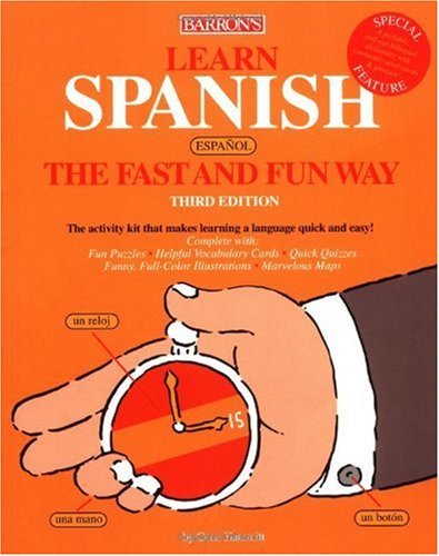 کتاب اسپانیایی لرن اسپنیش د فست اند فان وی Learn Spanish the Fast and Fun Way